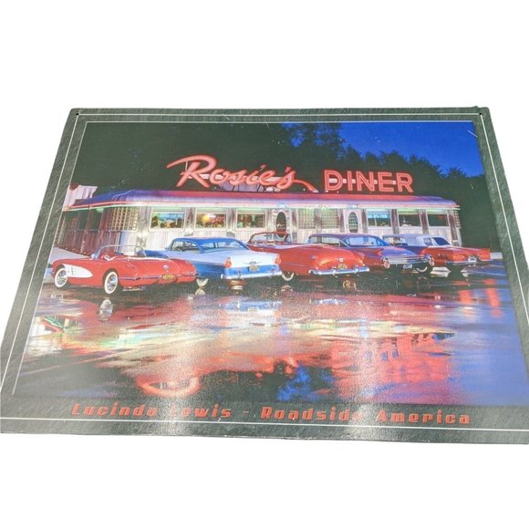Rosies Diner Roadside America Classic Cars Drive In Metal Tin Sign 16x12.5 - Picture 5 of 7